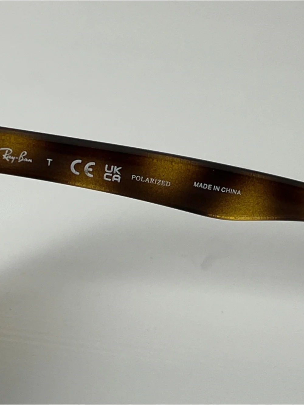 Ray Ban Boyfriend Polarized Sunglasses Tortoise Frame / Brown Lens